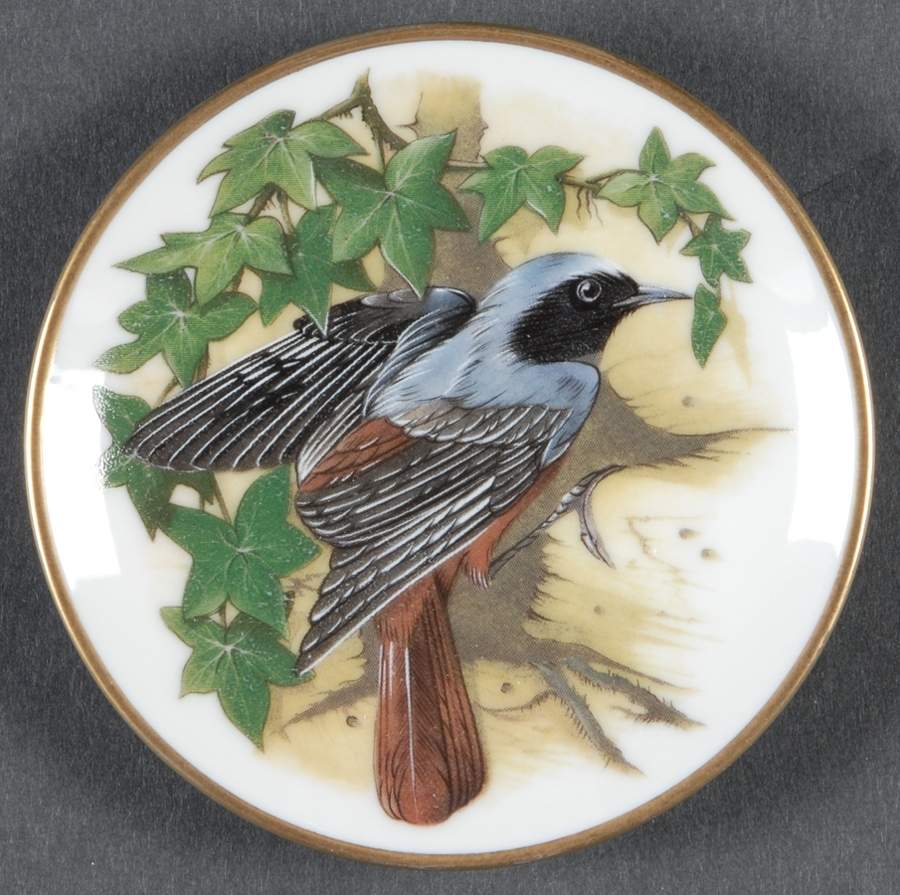 Songbirds of The World Redstart - Boxed by Franklin Mint-1