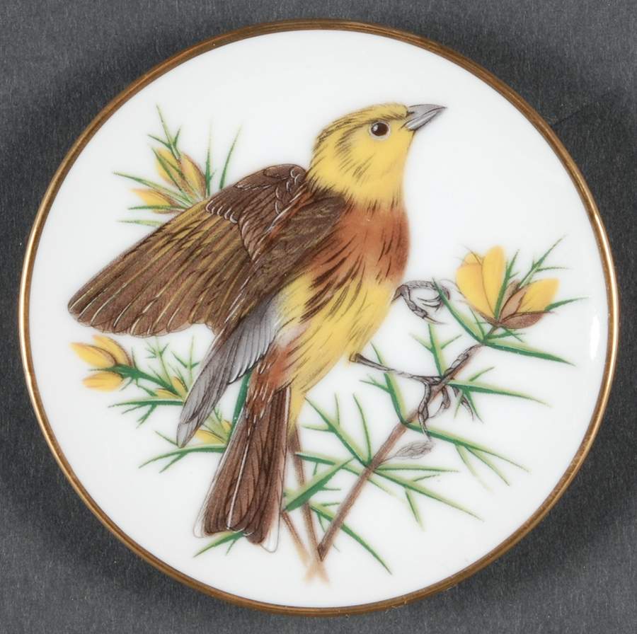 Songbirds of The World Yellowhammer - Boxed by Franklin Mint-1