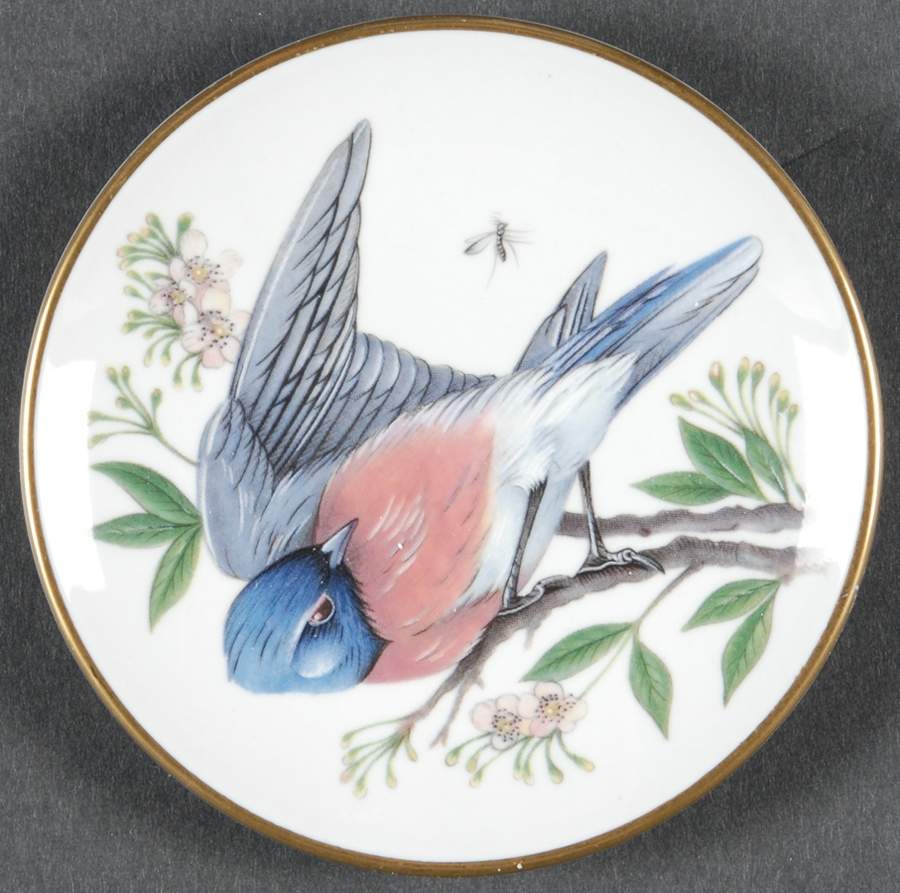 Songbirds of The World Eastern Bluebird - No Box by Franklin Mint-1