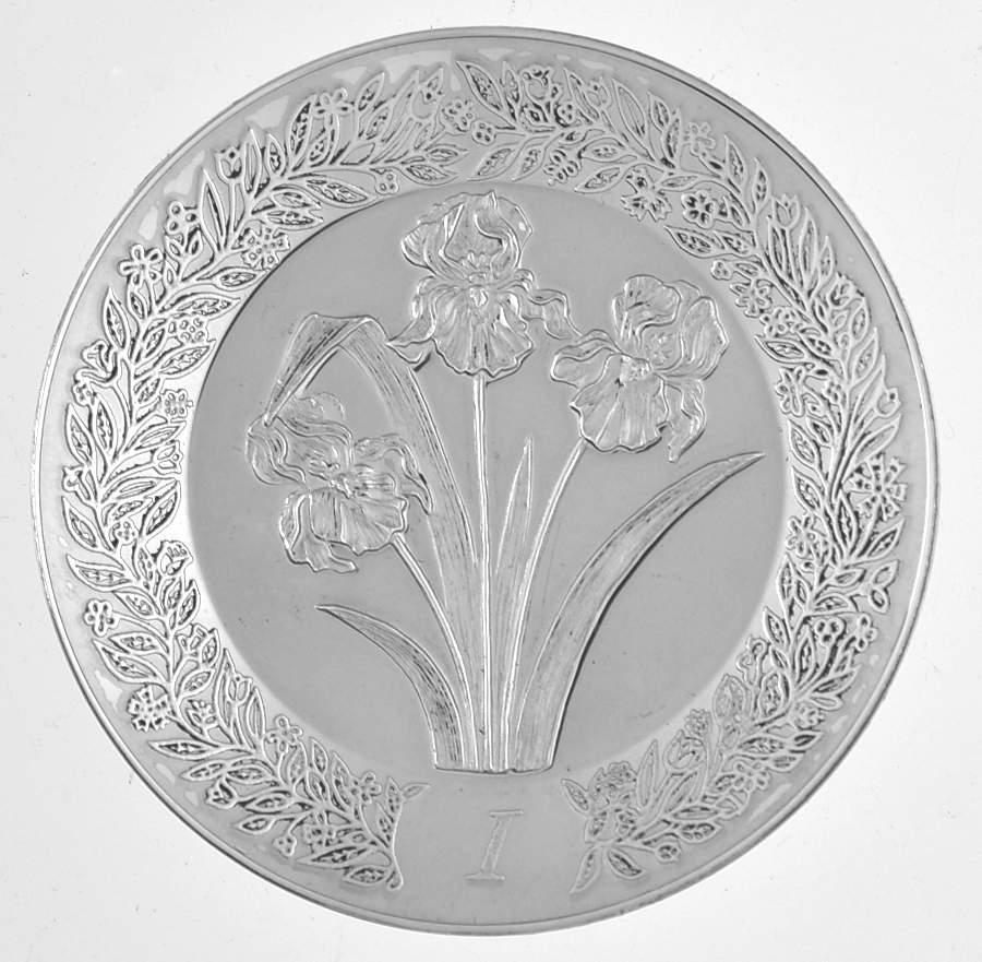 Flowers of The Alphabet I - No Box by Franklin Mint-1