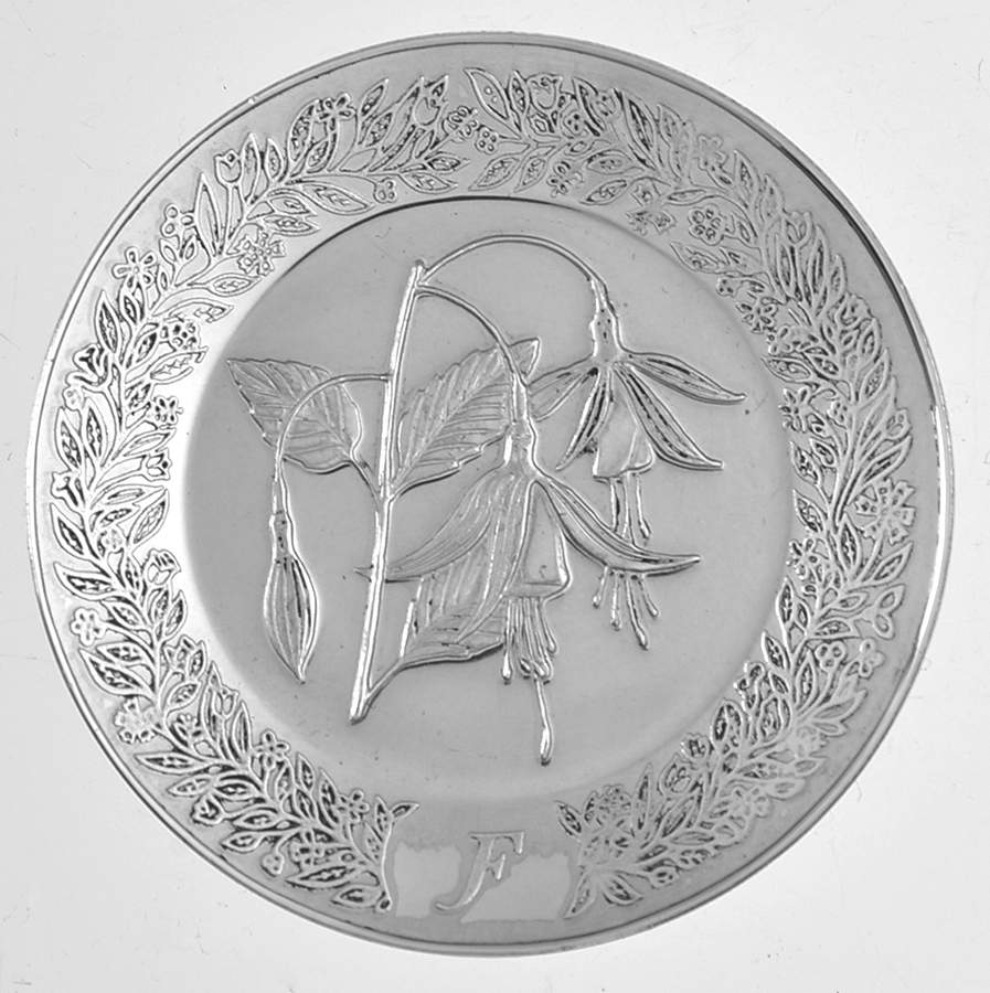 Flowers of The Alphabet F - No Box by Franklin Mint-1