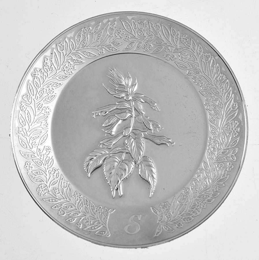 Flowers of The Alphabet S - No Box by Franklin Mint-1