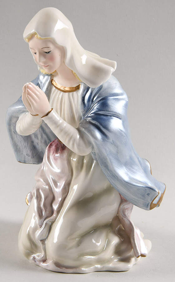 Nativity Figurines Blessed Mother - No Box by Fitz & Floyd-1