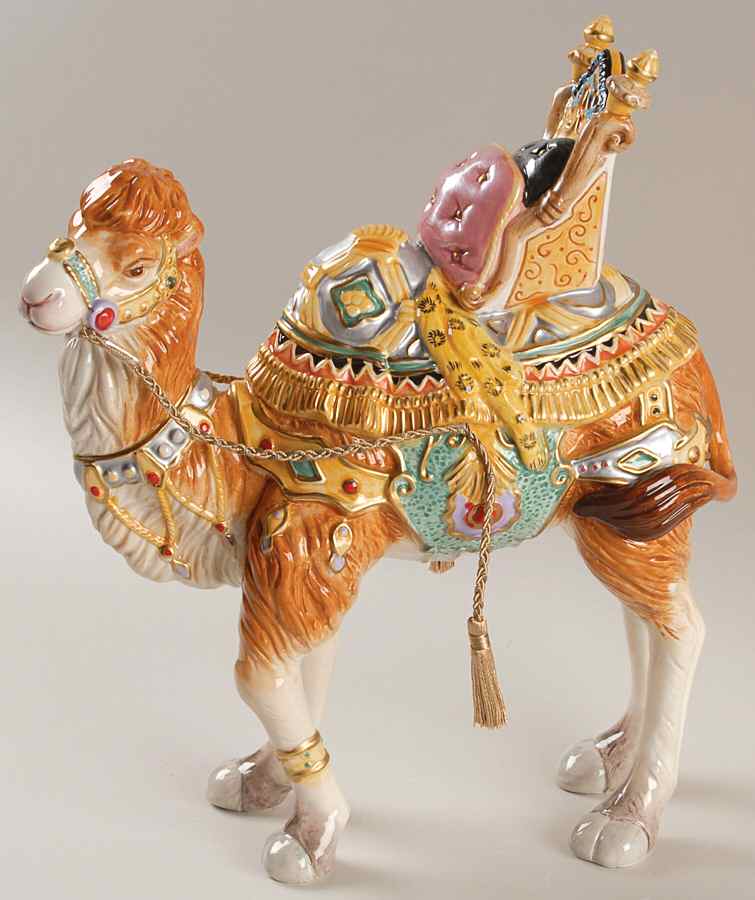 Nativity Figurines Nubian Camel - Boxed by Fitz & Floyd-1