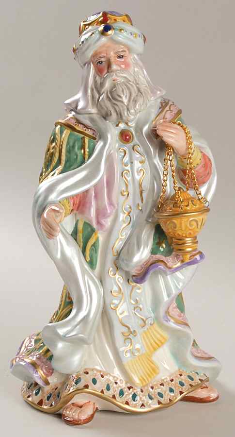 Nativity Figurines Arabian Wise Man  - Boxed by Fitz & Floyd-1