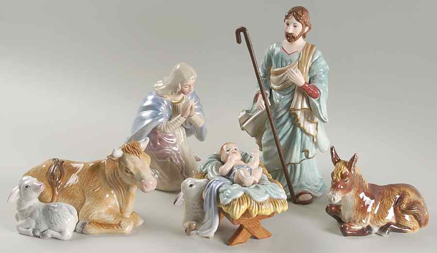 Nativity Figurines 5 Piece Nativity Boxed Set - Nativity-Set Of 5 by Fitz & Floyd-1