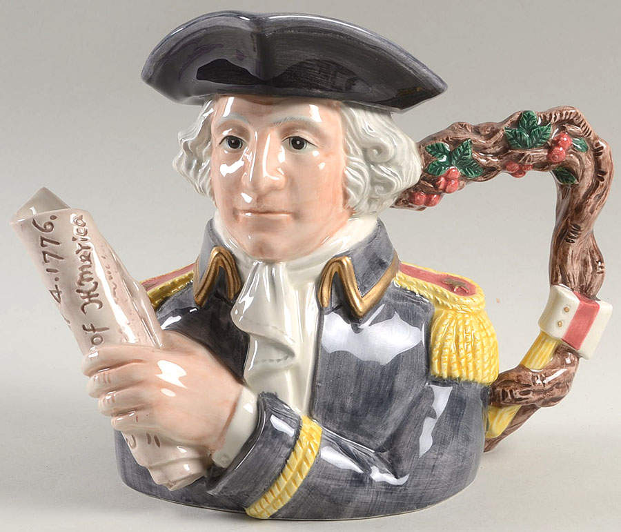 Figures From History George Washington - No Box by Fitz & Floyd-1