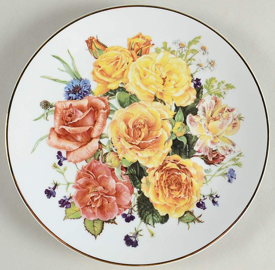 Majesty of Roses Radiant Sunrise - No Box by Franklin Mint-1