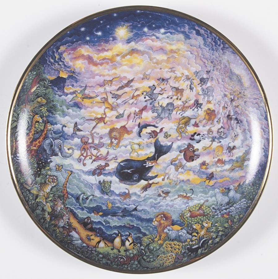 Bibical Scenes By Bill Bell for Franklin Mint In The Beginning - No Box by Franklin Mint-1