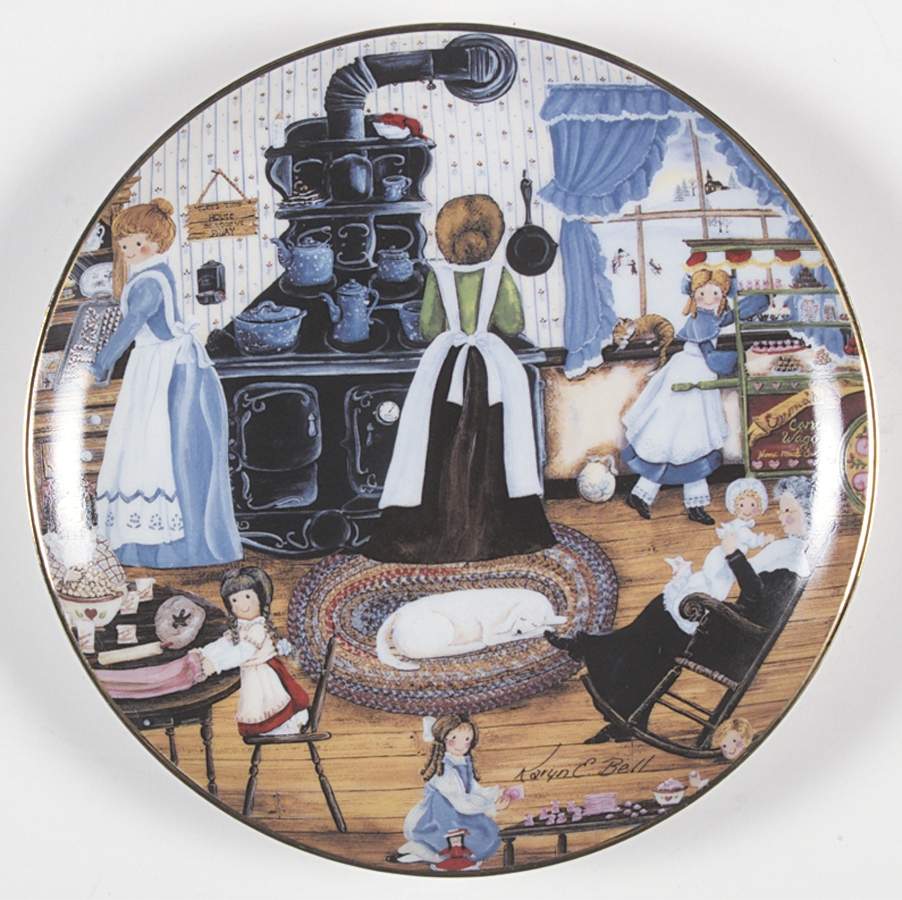 Scenes of Home Home Made Sweets - No Box by Franklin Mint-1