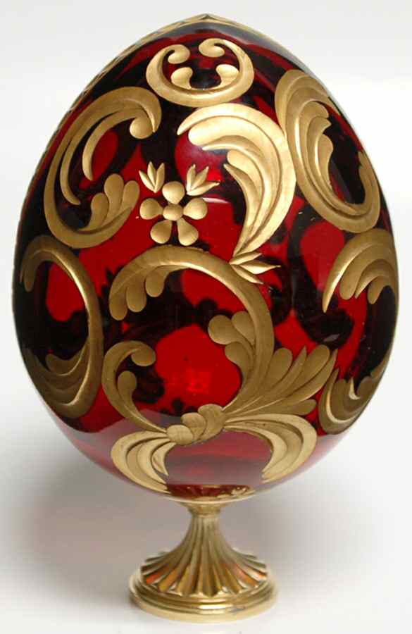 Faberge Crystal Egg Alexandria Crystal Egg - Boxed by Faberge-1