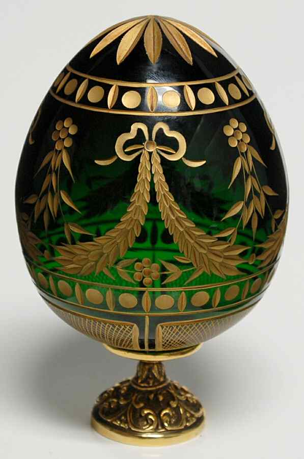 Faberge Crystal Egg Winter Palace Egg - Boxed by Faberge-1