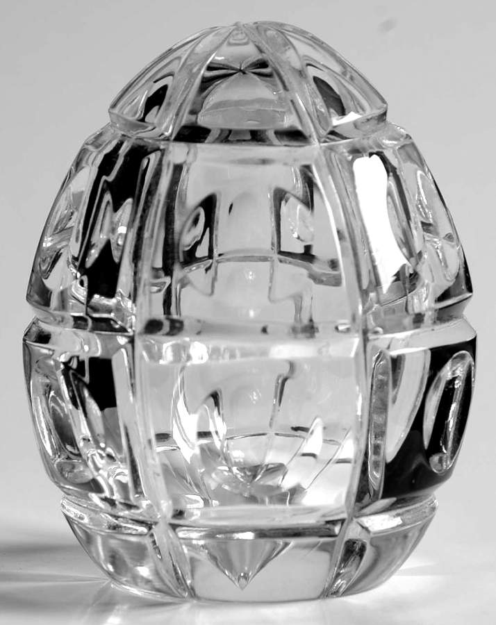 Faberge Crystal Egg Cut Petite Egg - Boxed by Faberge-1
