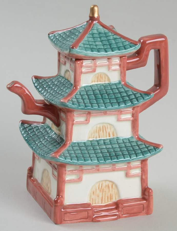 Around the World Chinese Tower - No Box by Fitz & Floyd-1