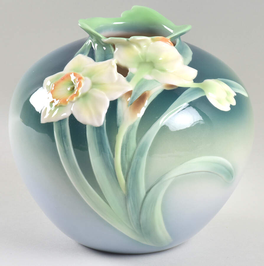 Franz Collection Giftware Daffodil Vase - Boxed by Franz Collection-1
