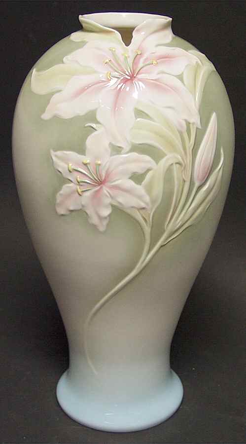Franz Collection Giftware Lily-Pink-Vase - Boxed by Franz Collection-1