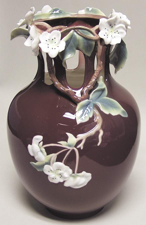 Franz Collection Giftware Cherry Blossom Vase-Large - Boxed by Franz Collection-1