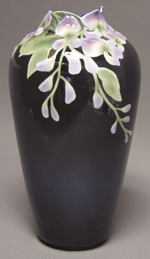 Franz Collection Giftware Purple Wisteria-Vase - Boxed by Franz Collection-1