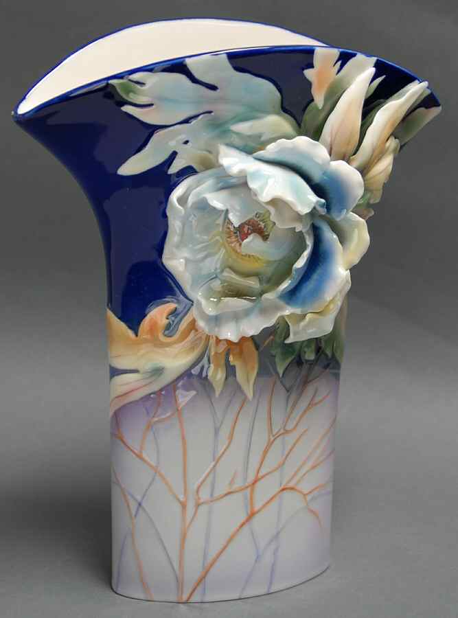 Franz Collection Giftware Peony-Vase - Boxed by Franz Collection-1