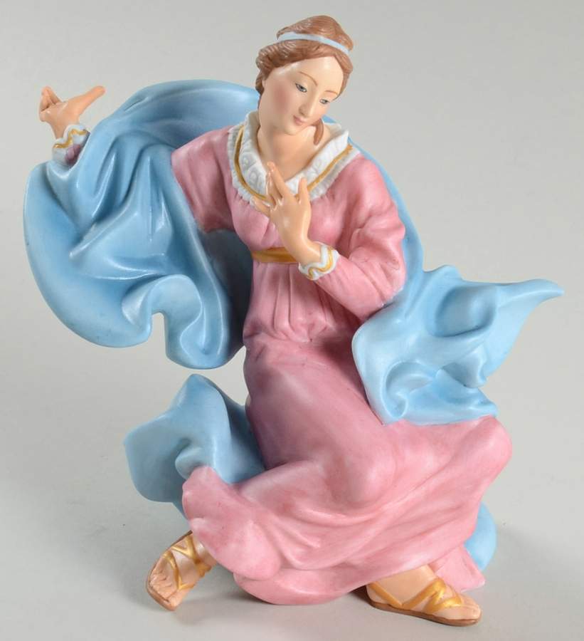 Vatican Nativity Set Mary - With Box by Franklin Mint-1