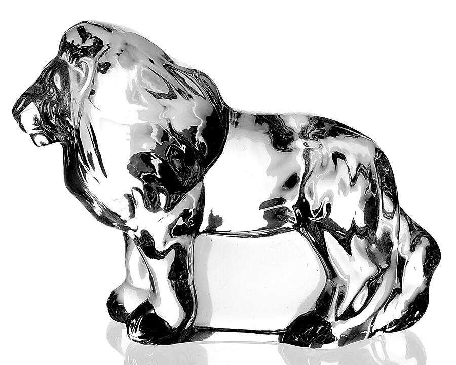 Animals of the Ark Lion-Male - No Box by Franklin Mint-1