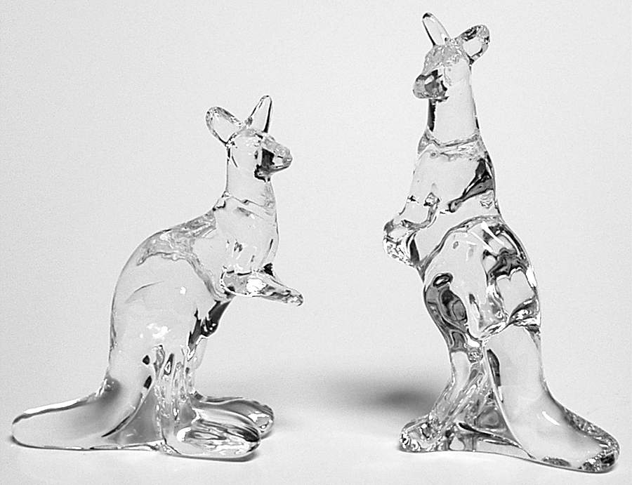 Animals of the Ark Kangaroos-Pair - Boxed by Franklin Mint-1