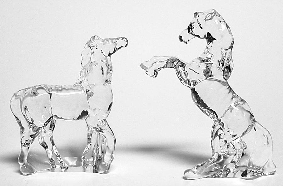 Animals of the Ark Horses-Pair - Boxed by Franklin Mint-1