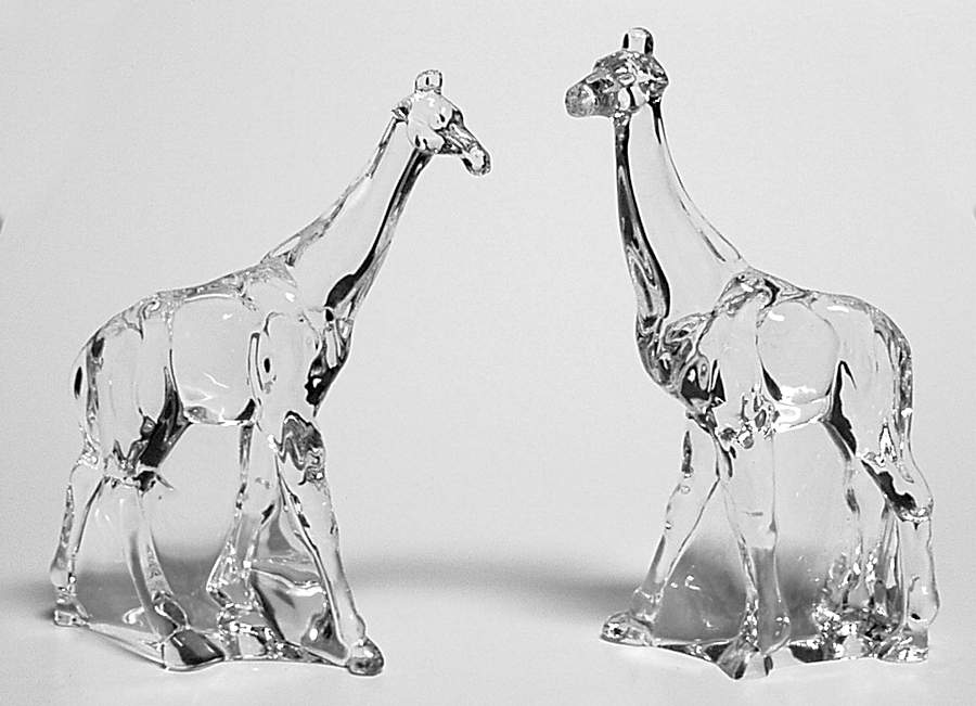 Animals of the Ark Giraffes-Pair - Boxed by Franklin Mint-1