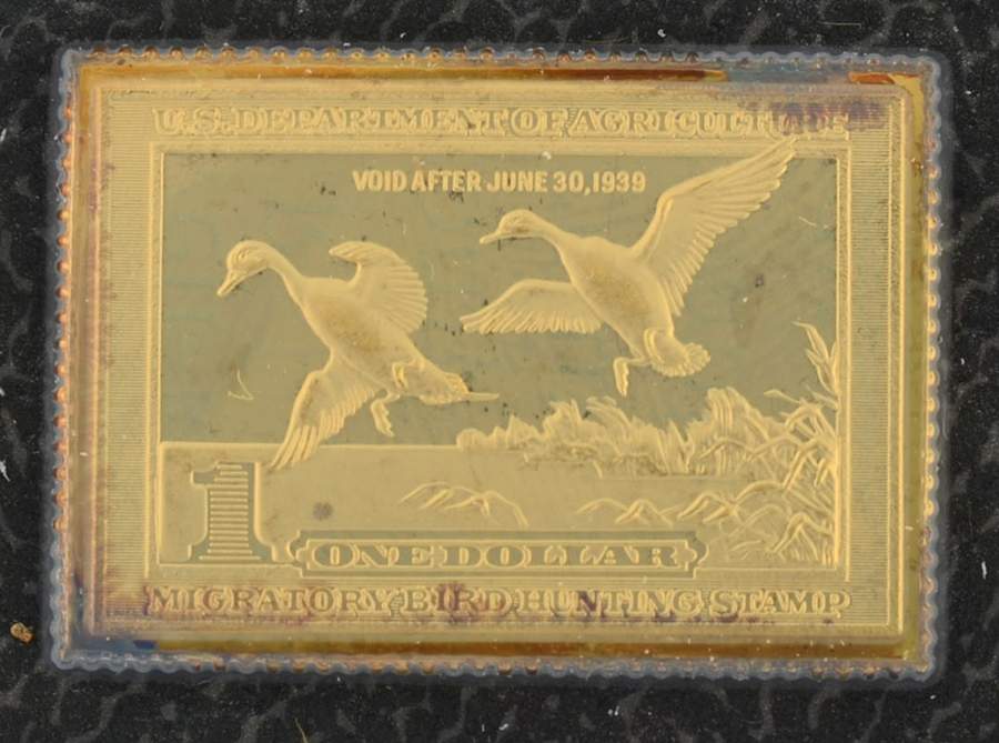 Duck Stamps of America Ingots Pintails - No Box by Franklin Mint-1