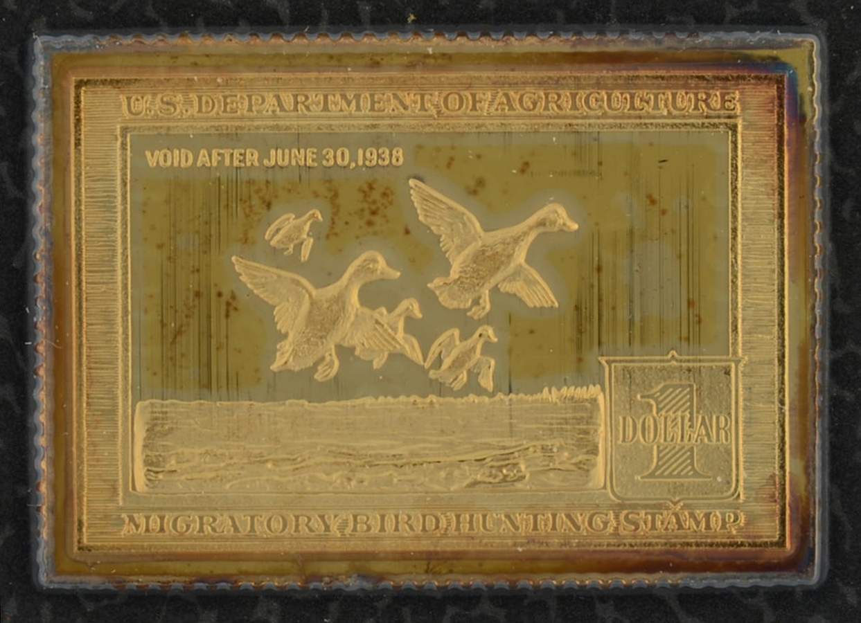 Duck Stamps of America Ingots Greater Scaup - No Box by Franklin Mint-1