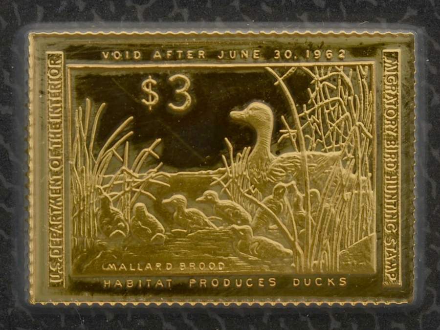 Duck Stamps of America Ingots Mallards - No Box by Franklin Mint-1