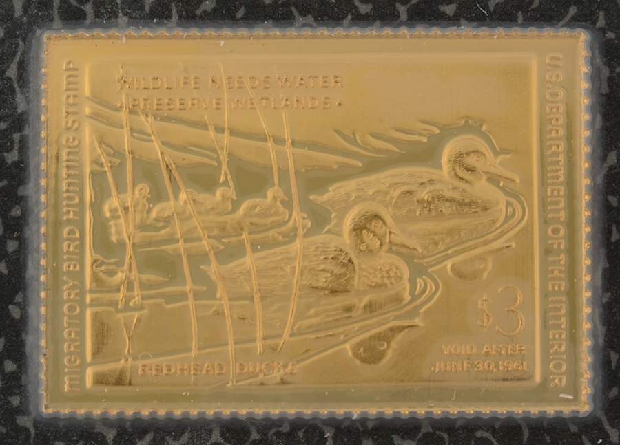 Duck Stamps of America Ingots Redheads - No Box by Franklin Mint-1