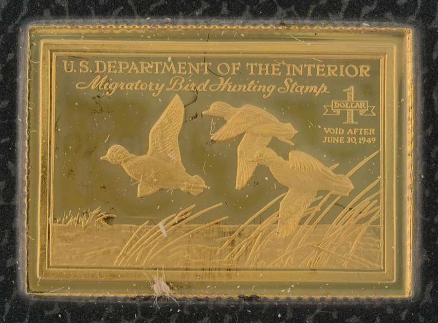 Duck Stamps of America Ingots Bufflehead - No Box by Franklin Mint-1