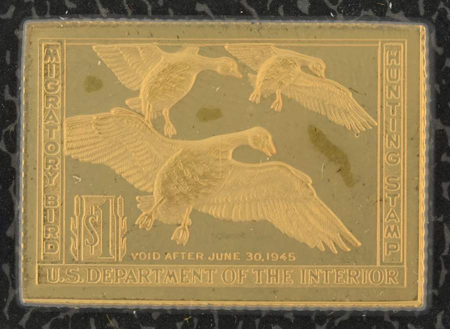 Duck Stamps of America Ingots White-Fronted Goose - No Box by Franklin Mint-1