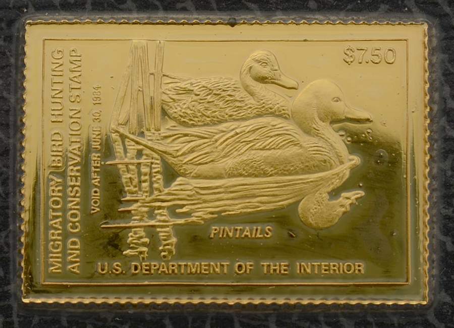 Duck Stamps of America Ingots Pintails - No Box by Franklin Mint-1
