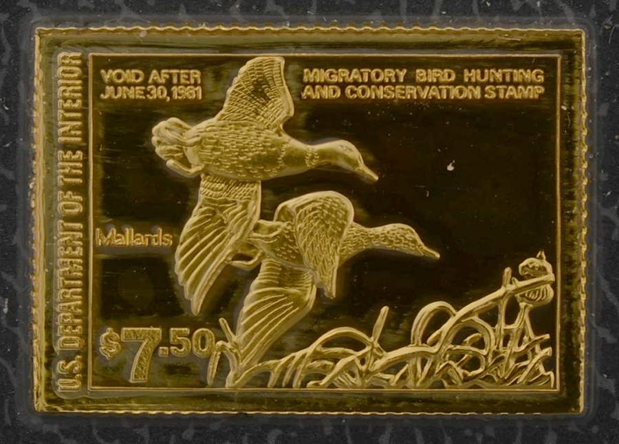 Duck Stamps of America Ingots Mallards - No Box by Franklin Mint-1