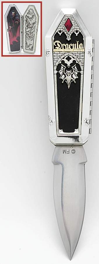 Universal Studios Monster Knives Dracula - No Box by Franklin Mint-1
