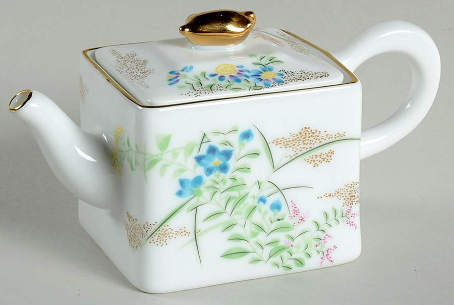 Victoria and Albert Museum Tea Pot Kyoto - No Box by Franklin Mint-1