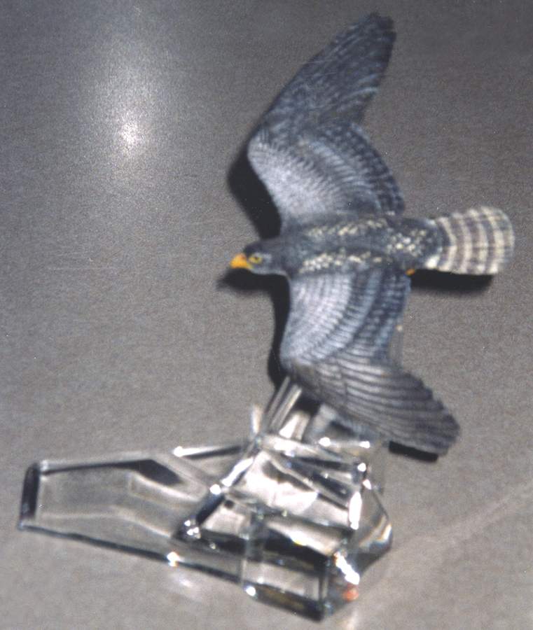 Alaskan Frontier Collection Gyrfalcon - No Box by Franklin Mint-1