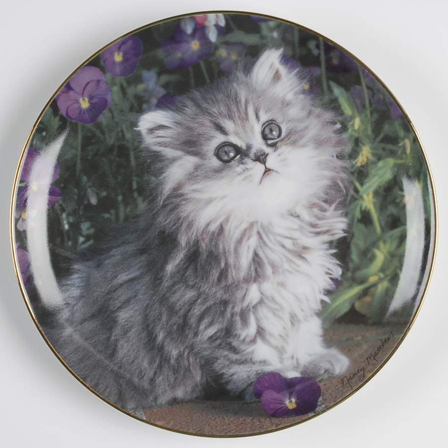 Nancy Matthews Cats Purrfection! - No Box by Franklin Mint-1
