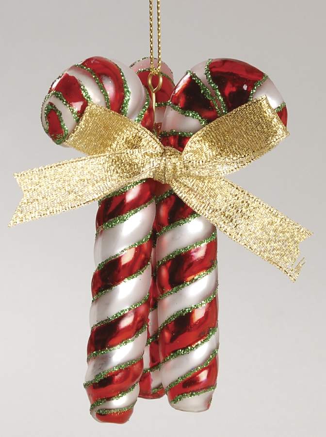 Today's Treasures Tomorrow's Traditions Candy Lane Candy Canes - Boxed by Fitz & Floyd-1