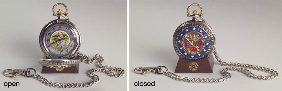 Civil War Watch Robert E Lee - No Box by Franklin Mint-1