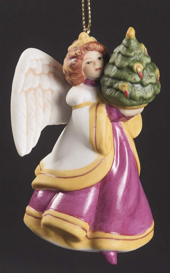 Faces of Christmas Around the World Christkindl-Germany - No Box by Franklin Mint-1