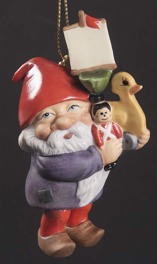 Faces of Christmas Around the World Julenisse-Denmark - No Box by Franklin Mint-1