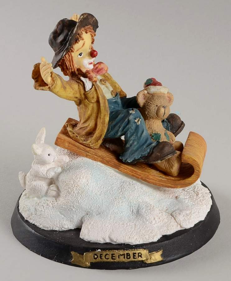 Little Emmetts December-Snow Sledding - No Box by Flambro-1