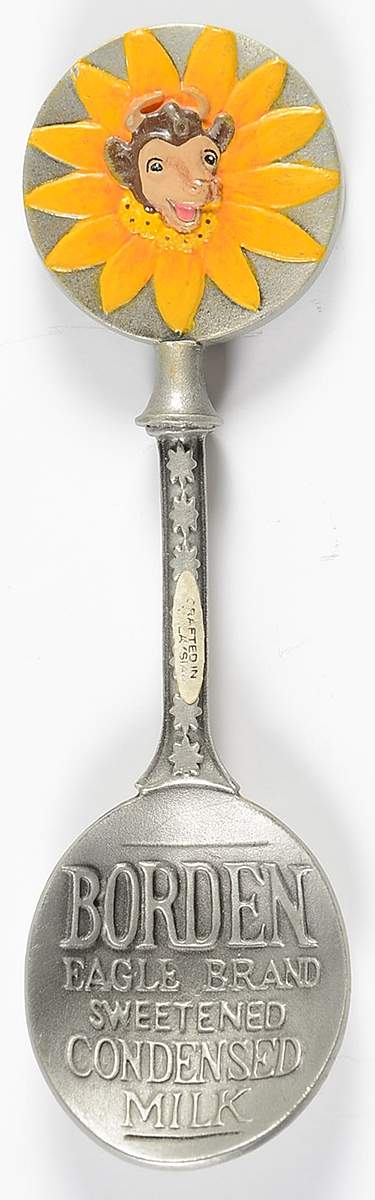Country Store Spoon Collection Borden Condensed Milk - No Box by Franklin Mint-1
