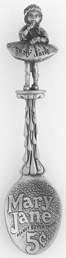 Country Store Spoon Collection Mary Jane Candy - No Box by Franklin Mint-1