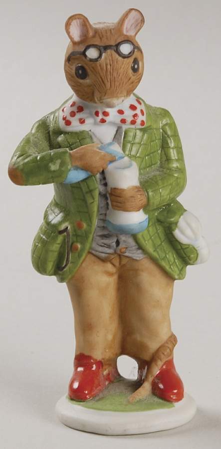 The Woodmouse Family Alexander - No Box by Franklin Mint-1