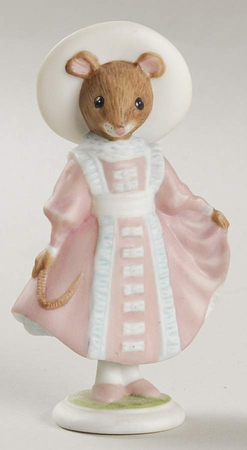 The Woodmouse Family Gwyneth - No Box by Franklin Mint-1