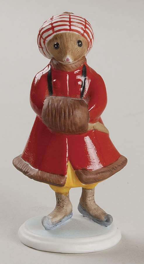 The Woodmouse Family Poppy - No Box by Franklin Mint-1